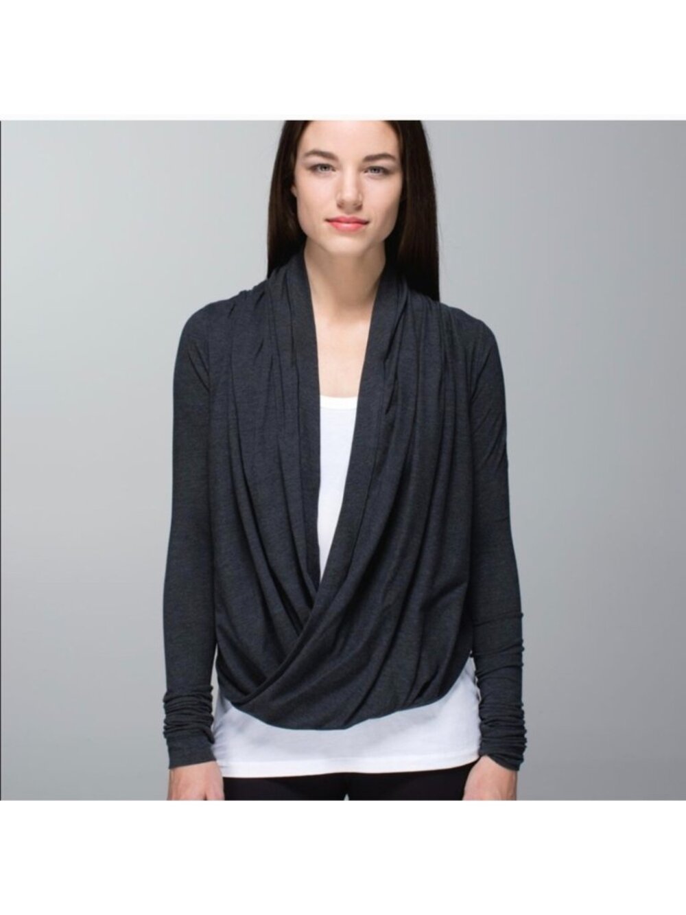 Lululemon Iconic Wrap Heathered Black